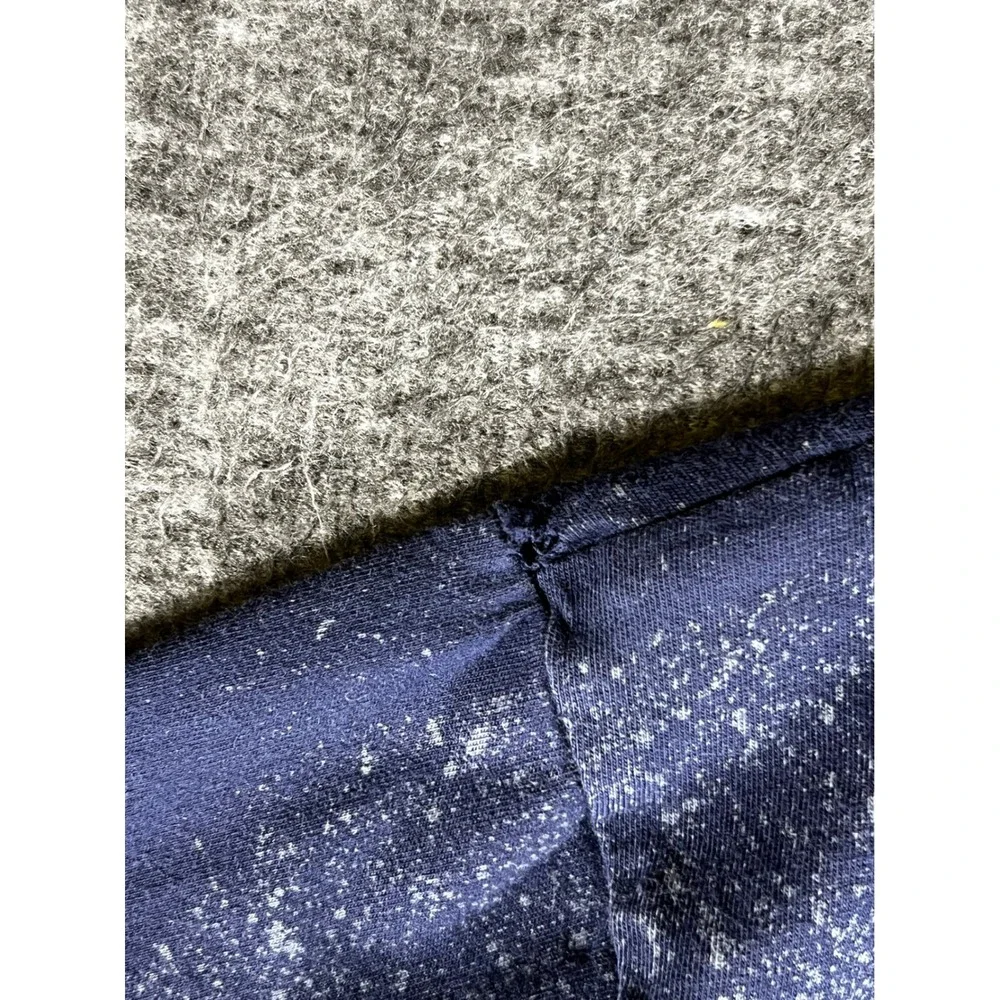 Polo Ralph Lauren Mens Navy Blue Paint Splatter Graphic T-Shirt Size L Pony Logo